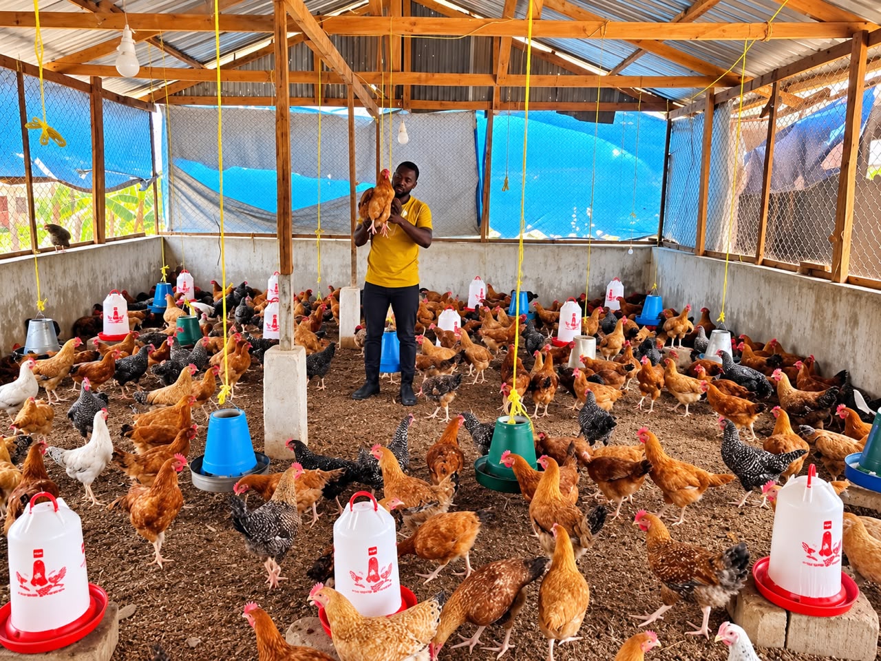 Mella's Farm poultry house